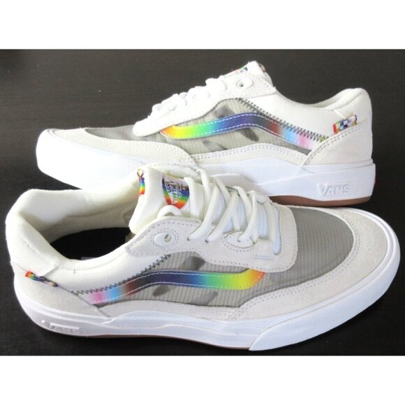 Vans Other - Vans Men's Wayvee 2Gether As Ourselves White Suede Skate Shoes Sizes NIB